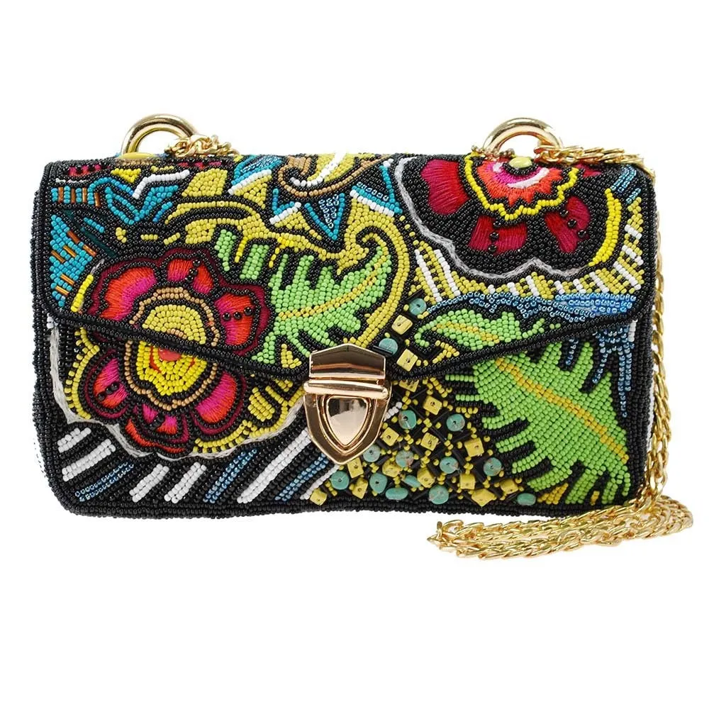 Mary Frances Play Time Beaded Convertible Cross body Shoulder Handbag Summer Fun