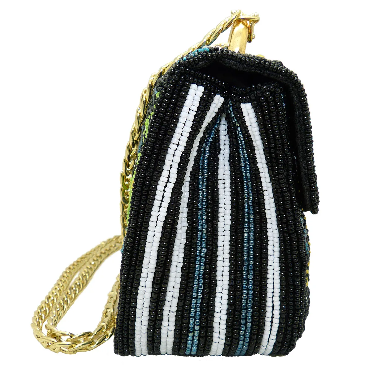 Mary Frances Play Time Beaded Convertible Cross body Shoulder Handbag Summer Fun