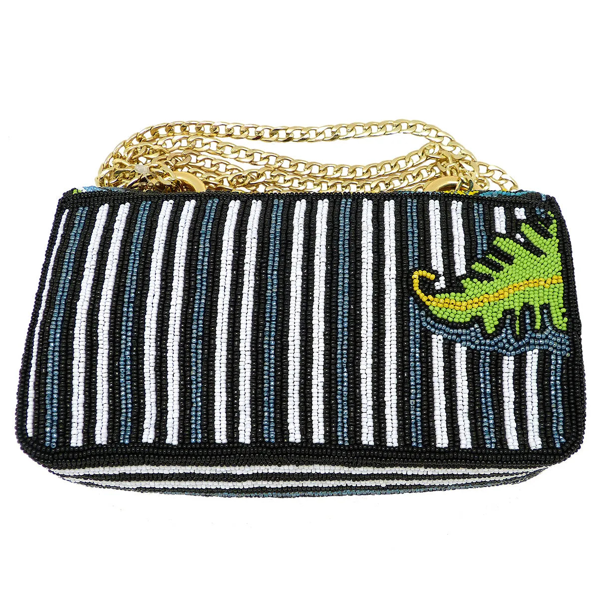 Mary Frances Play Time Beaded Convertible Cross body Shoulder Handbag Summer Fun