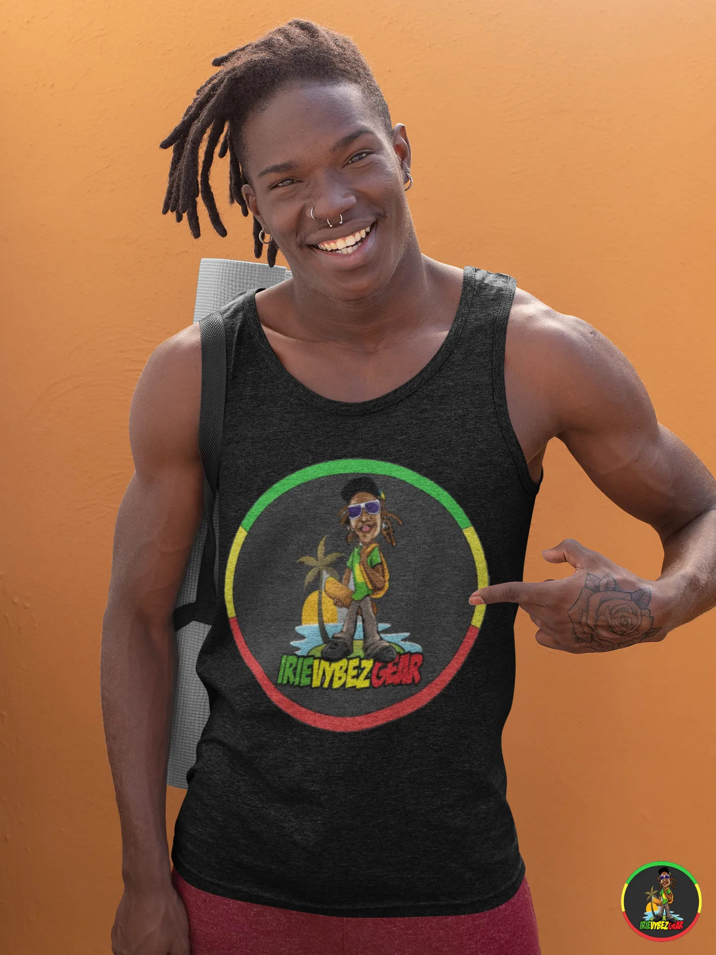 Men's 2021 IVG Logo Medallion Tank