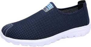 Mens Athletic Shoes Men's Fashion Sneakers Tennis Shoe for Men Slip on Shoe for Men Sport Mesh Sneaker