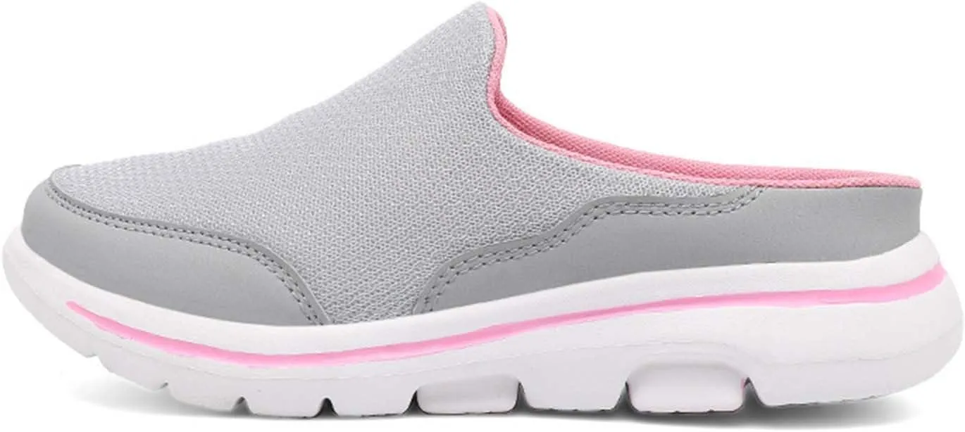 Men's Breathable Barefoot Shoes Soft Flat Soled Slip On Mesh Shoes Heelless Walking Shoes Business Walking Men
