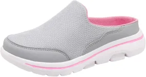 Men's Breathable Barefoot Shoes Soft Flat Soled Slip On Mesh Shoes Heelless Walking Shoes Business Walking Men