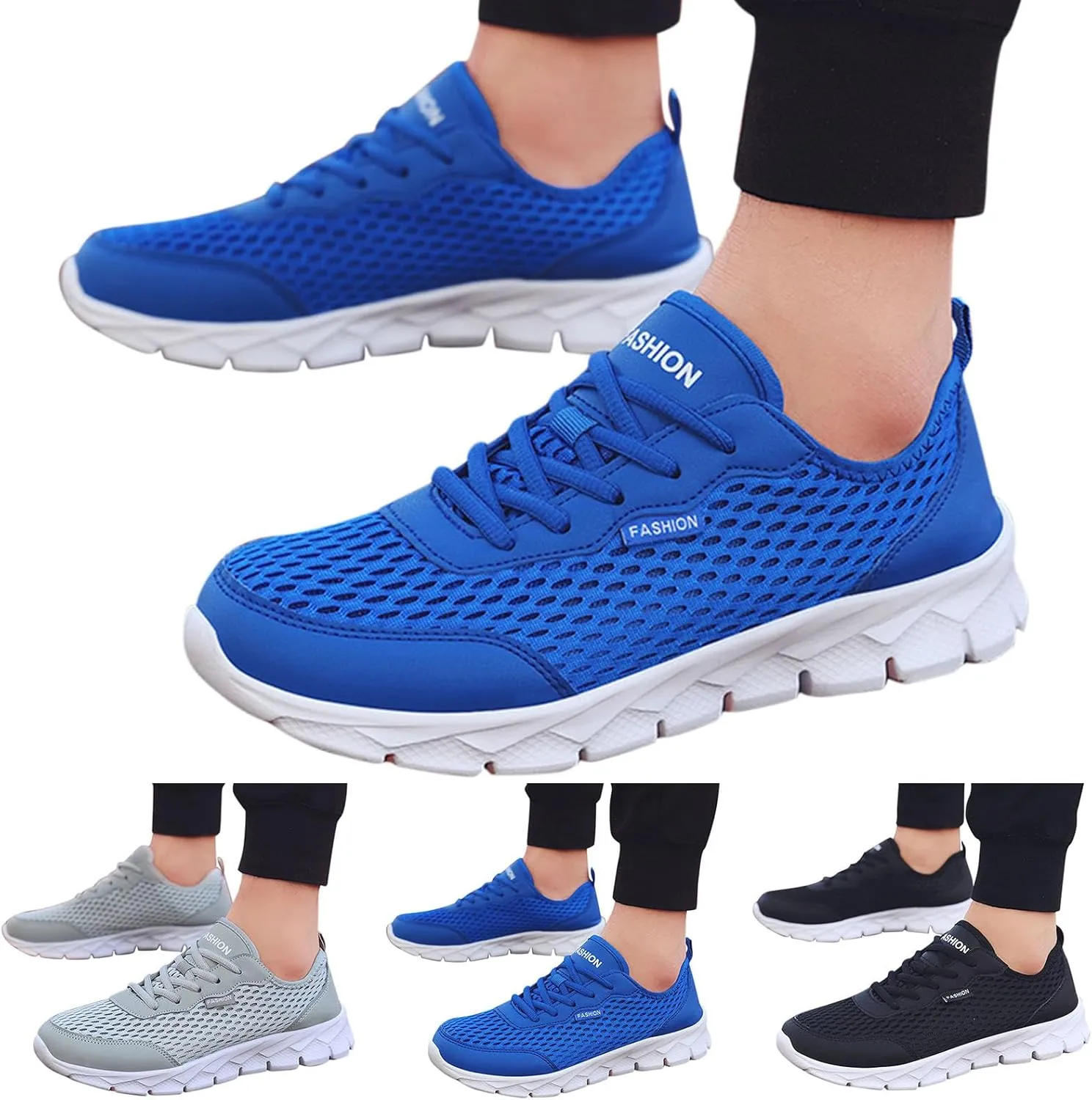 Men's Fashion Sneakers Mens Slip on Shoes Sneaker for Men Walking Shoe for Men Comfortable Casual Sneaker