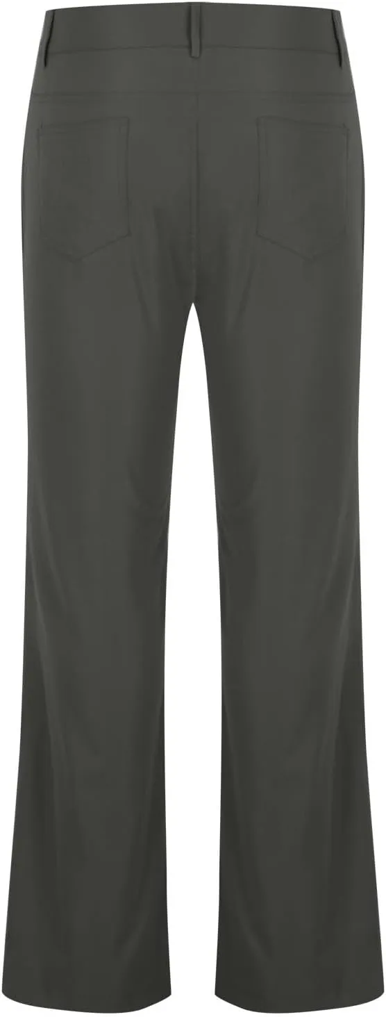 Men's Flared Pants Vintage Streetwear Performance Pants Button Down Zipper Party Pants Baggy Relaxed Trousers