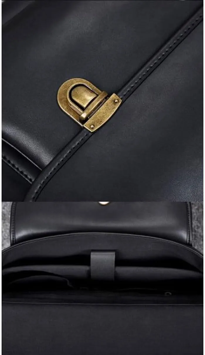 Mens Handbags Briefcases Messenger Shoulder Bags Laptop Bags Genuine Leather Luggage Carrying Cases