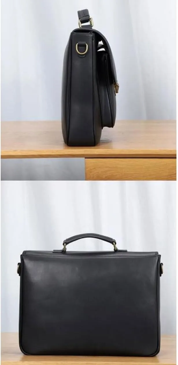 Mens Handbags Briefcases Messenger Shoulder Bags Laptop Bags Genuine Leather Luggage Carrying Cases