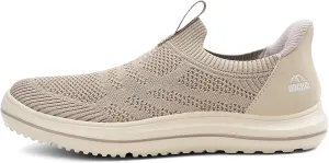 Mens Hands Free Slip On Walking Shoes Lightweight Athletic Non Slip Sneakers Comfortable Breathable Knit Slip in Casual Shoes