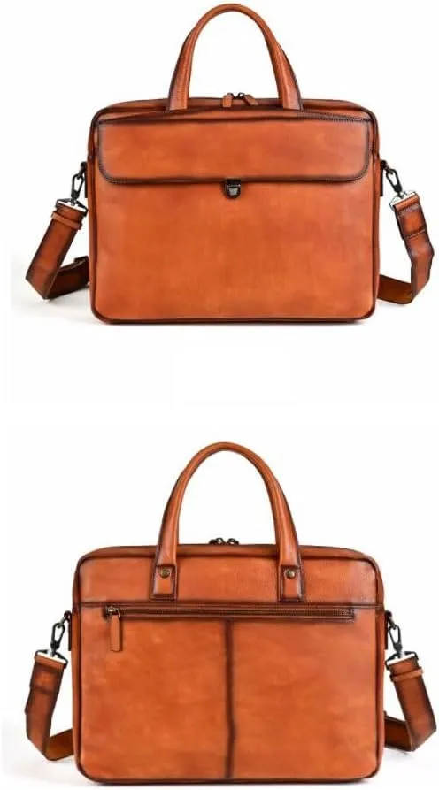 Mens Luggage Handbags Briefcases Genuine Leather Messenger Shoulder Bags Casual Daypacks Laptop Bags