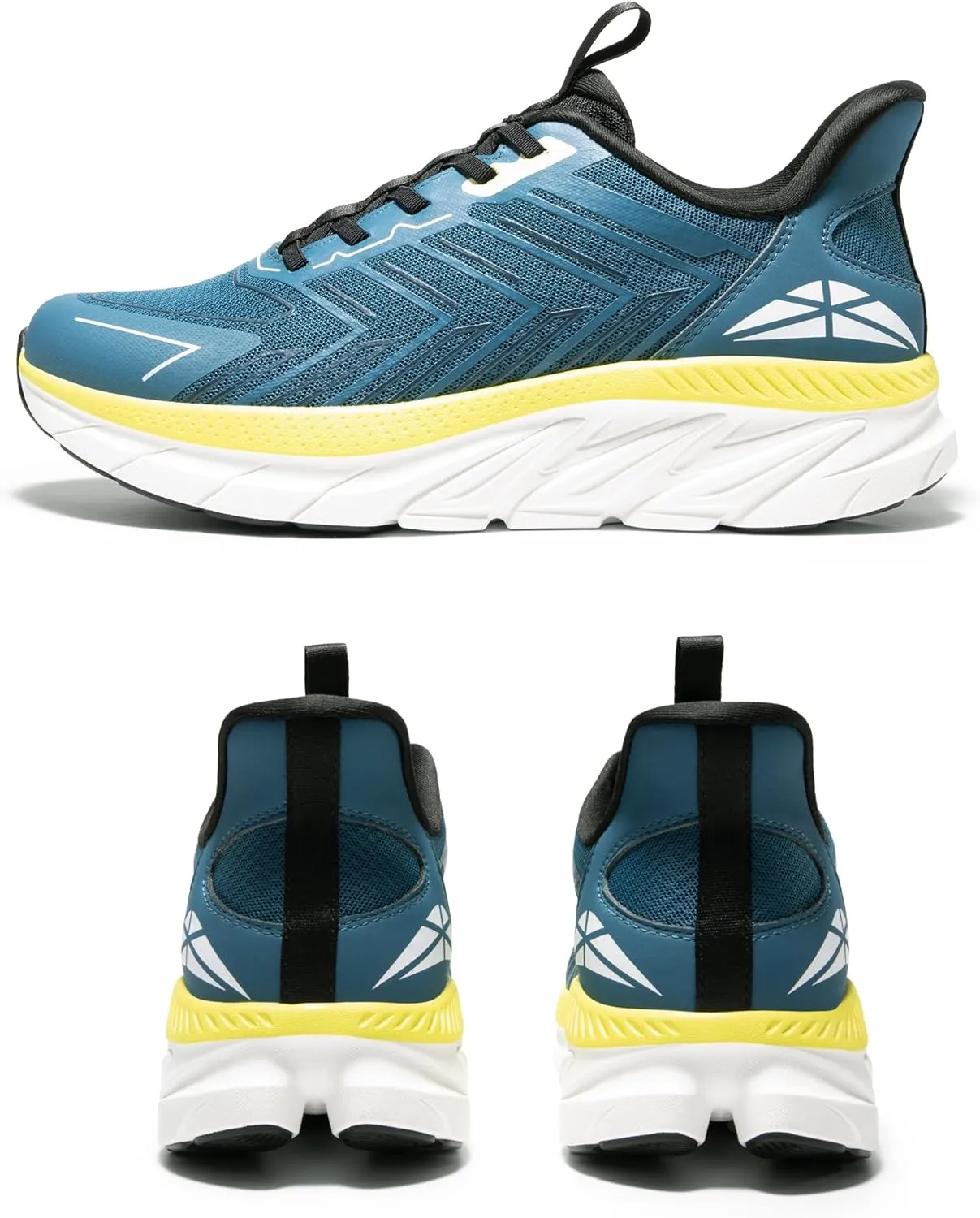 Men's Slip On Walking Shoes Running Comfortable Tennis Breathable Non Slip Athletic Gym Workout Cross Training Fashion Sneakers