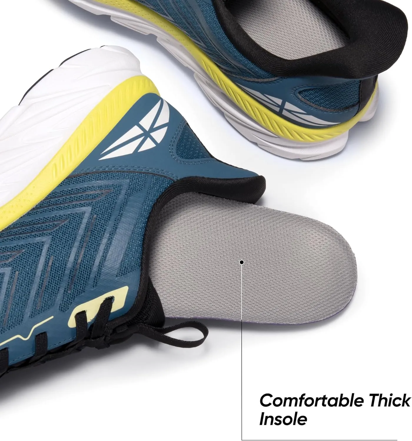 Men's Slip On Walking Shoes Running Comfortable Tennis Breathable Non Slip Athletic Gym Workout Cross Training Fashion Sneakers