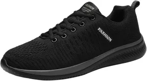 Men's Walking & Running Shoes Comfortable Lightweight Breathable Casual Sneakers Lace Up Slip On Cushion Sneaker