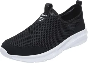 Mens Walking Shoes Men's Sneakers Shoe for Men Slip on Shoe for Men Breathable Mesh Sneaker