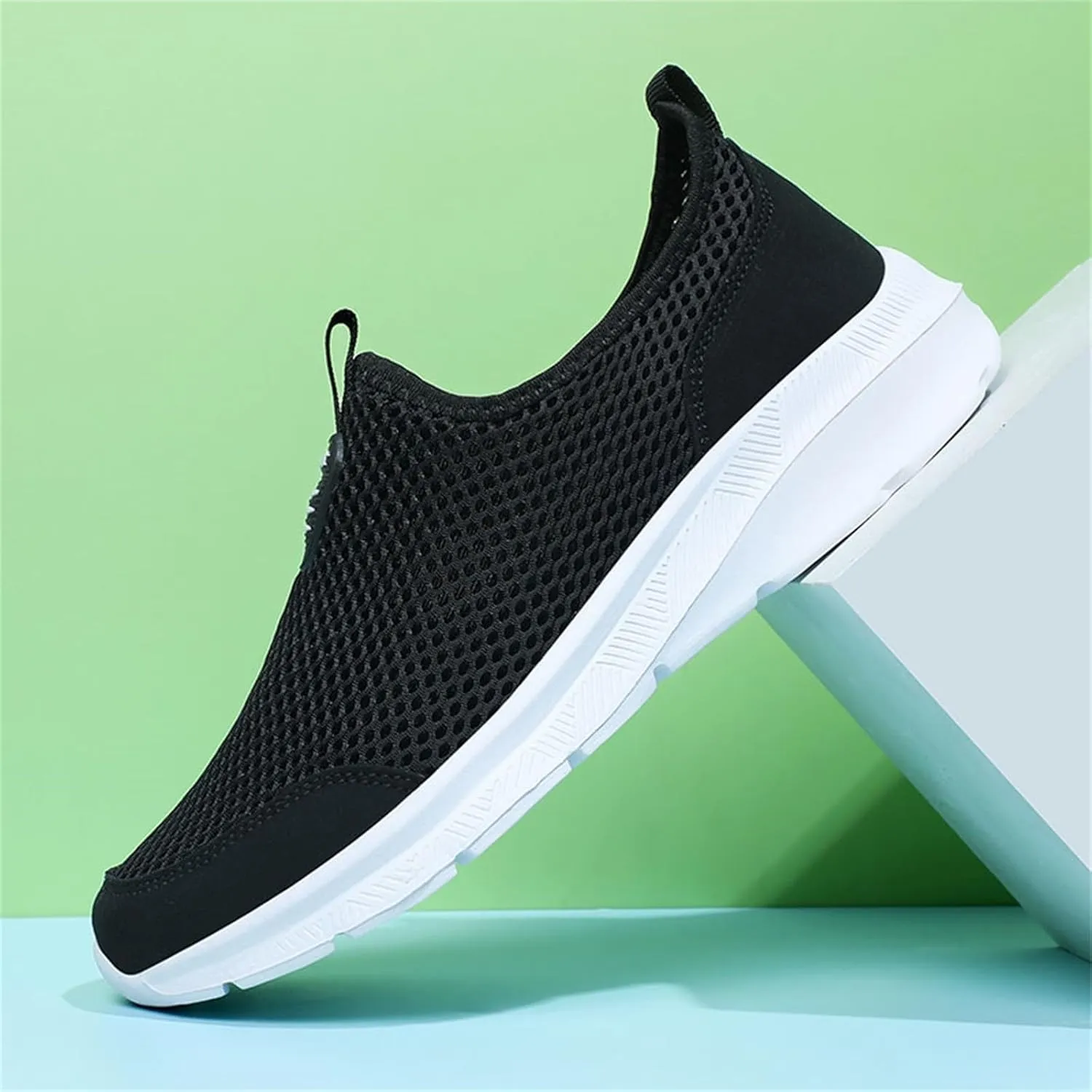 Mens Walking Shoes Men's Sneakers Shoe for Men Slip on Shoe for Men Breathable Mesh Sneaker