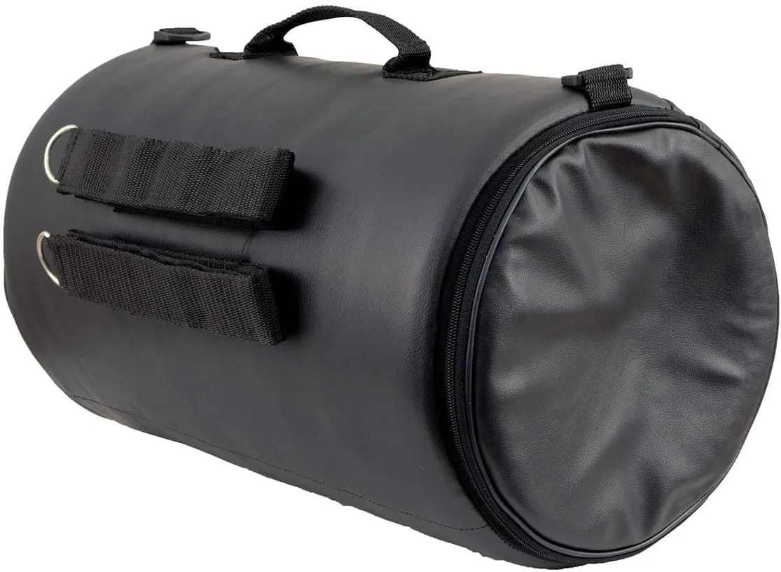 Milwaukee Leather SH631 Medium Black PVC Sissy Bar Duffle Motorcycle Bag - One Size