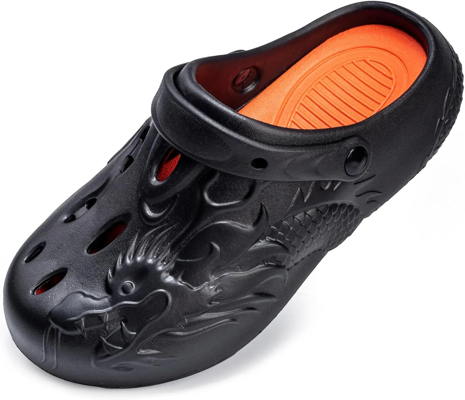 Mr Right Women's Closed Toe Mules Men's Work Clogs Slip Resistant Foam Beach Shoes Waterproof Garden Clogs with Thick Sole Arch Support
