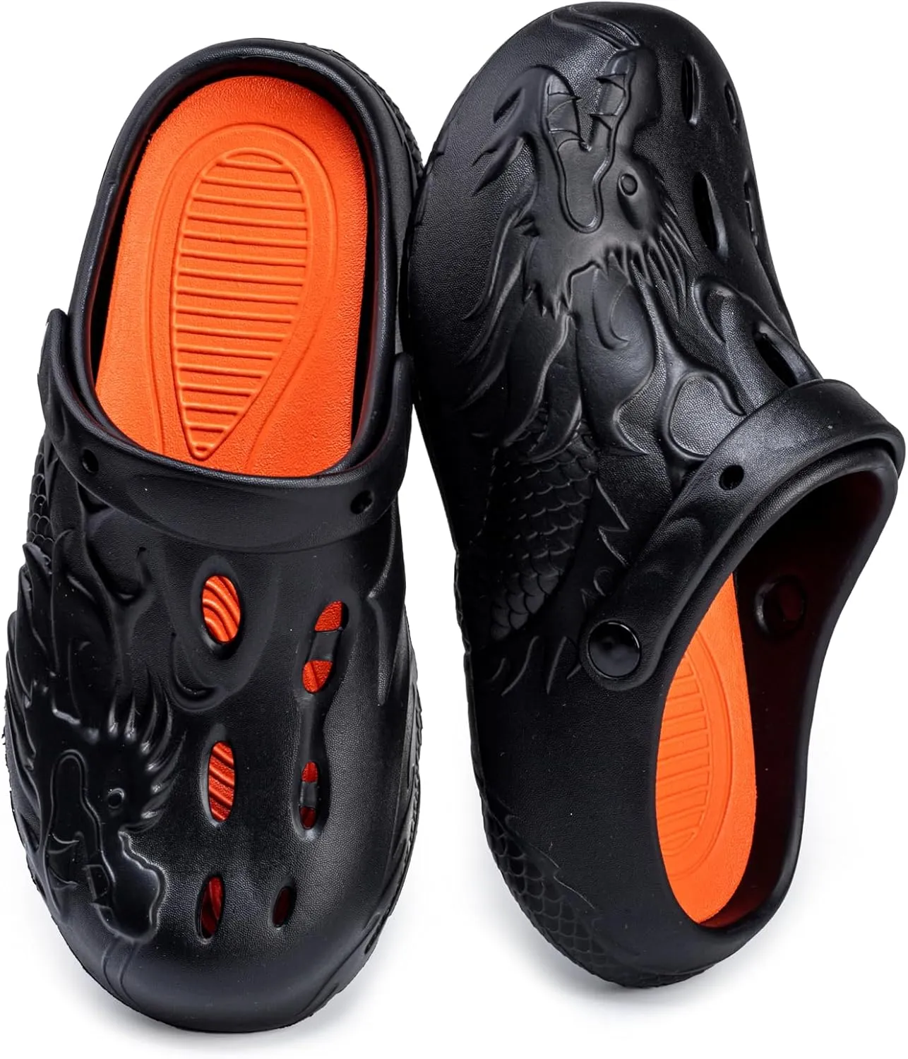 Mr Right Women's Closed Toe Mules Men's Work Clogs Slip Resistant Foam Beach Shoes Waterproof Garden Clogs with Thick Sole Arch Support