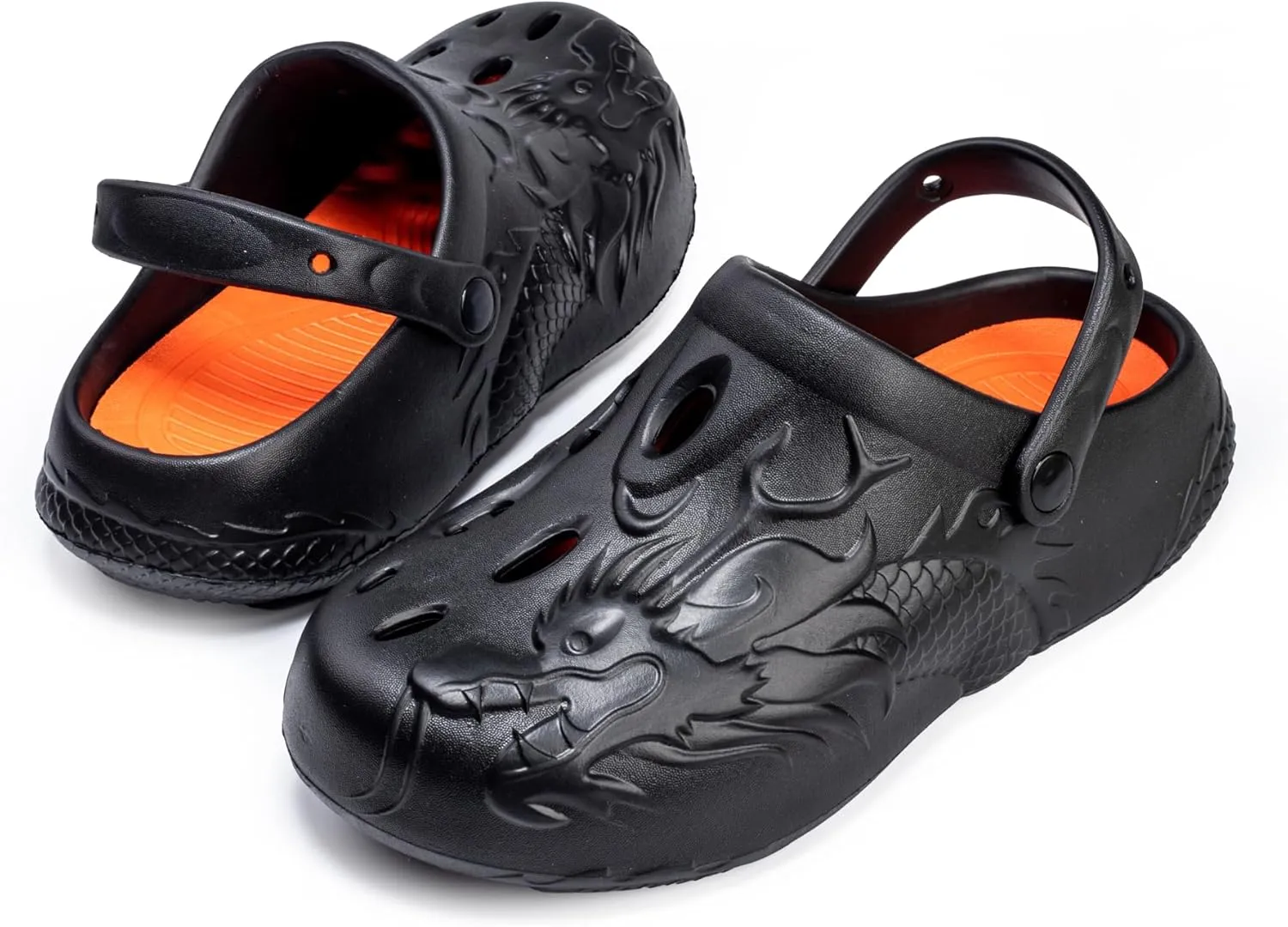 Mr Right Women's Closed Toe Mules Men's Work Clogs Slip Resistant Foam Beach Shoes Waterproof Garden Clogs with Thick Sole Arch Support