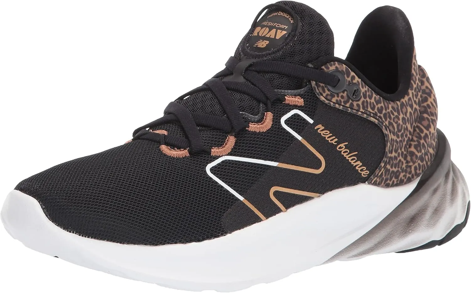 New Balance Men's Fresh Foam Roav V1 Sneaker, Black, 9-11