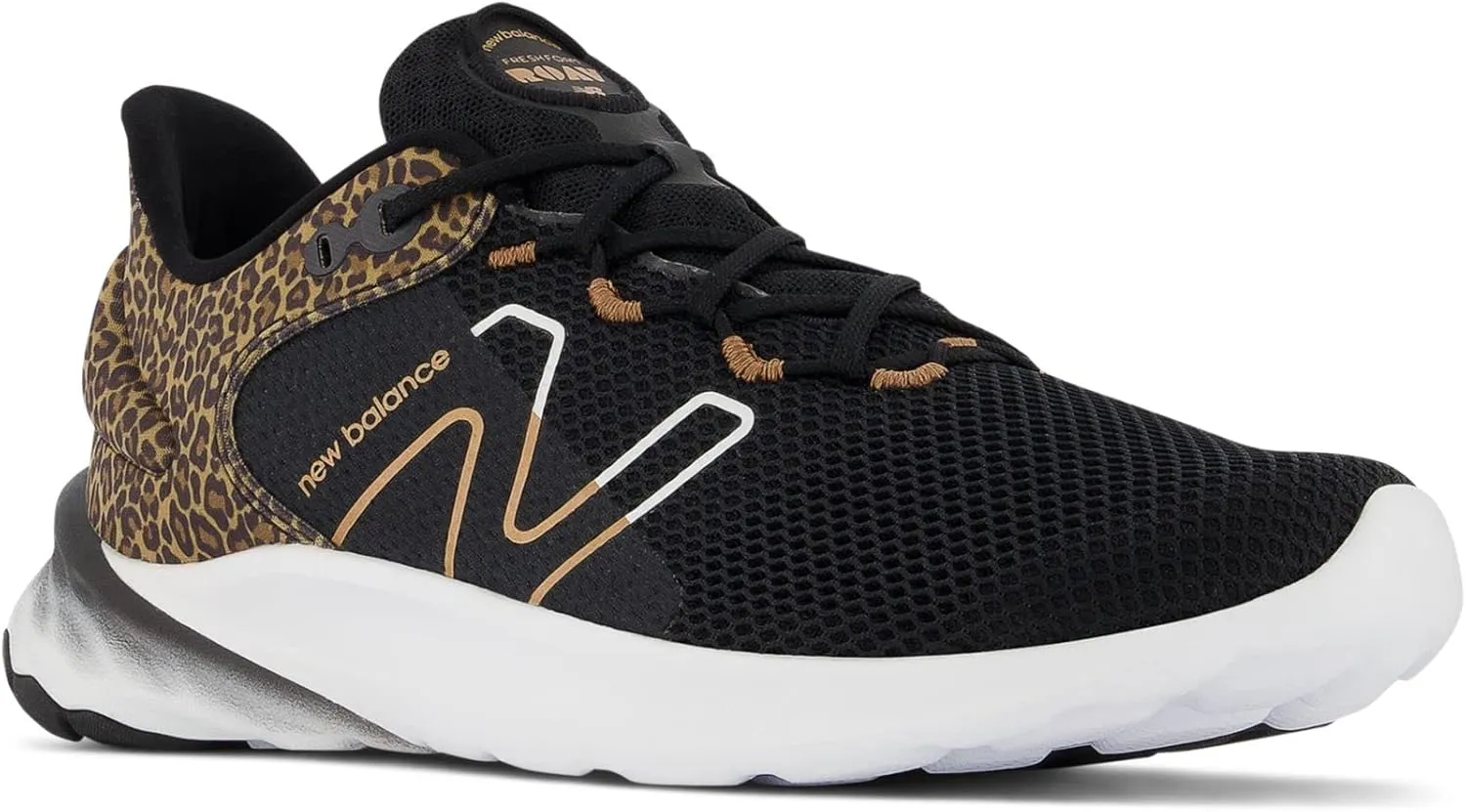 New Balance Men's Fresh Foam Roav V1 Sneaker, Black, 9-11