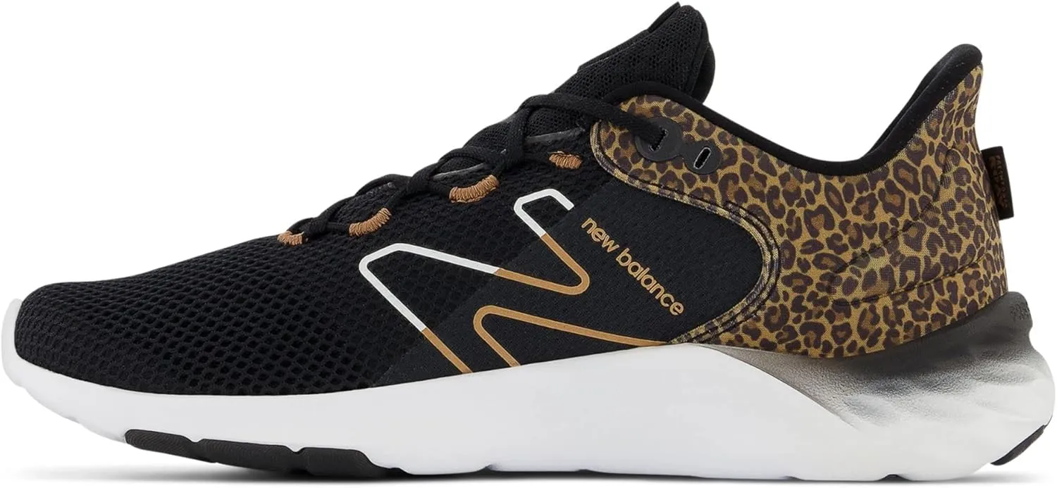 New Balance Men's Fresh Foam Roav V1 Sneaker, Black, 9-11
