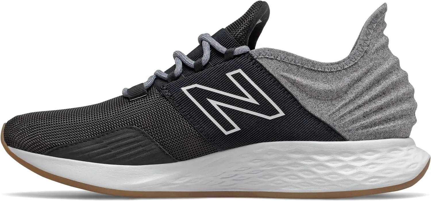 New Balance Men's Fresh Foam Roav V1 Sneaker, Black, 9-11