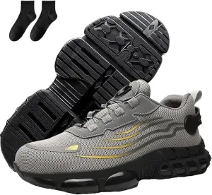 Noozier Safety Shoes, Noozier Safety Shoes Mens Steel Toe, Evontira Lightweight Comfortable Work Shoe