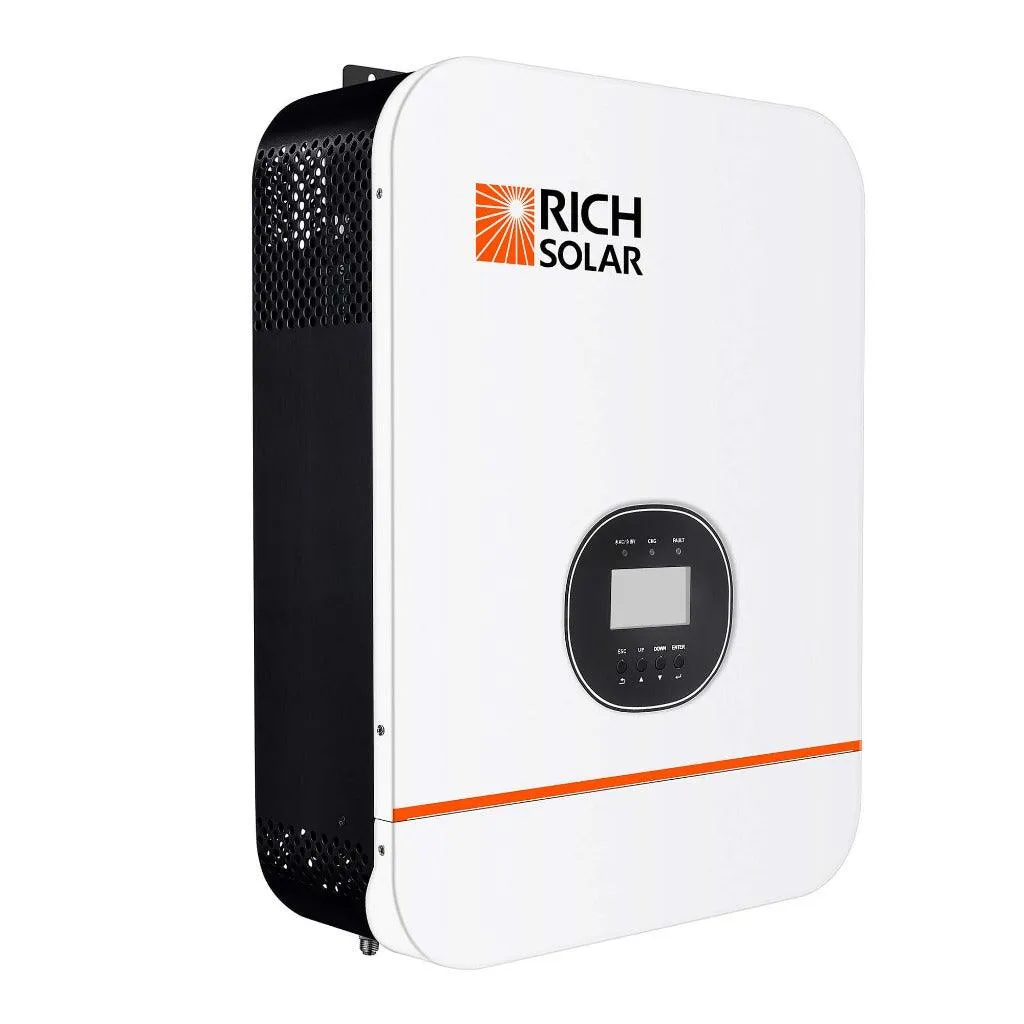 NOVA 3K | 3000 Watt (3kW) 48 Volt Off-Grid Hybrid Solar Inverter | Premium 3000W 48V Hybrid Inverter for RVs, Cabins, Tiny Homes, Off-Grid | Top Rated