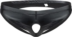 Novelty Men Swimwear Bikini Men Lingerie Briefs with Hole Underwear O-Rings Shorts