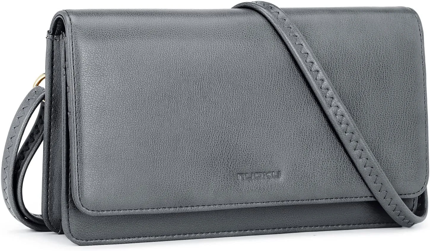 nuoku Crossbody Bag for Women, Phone Wallet Purses PU Leather Satchel, Small Shoulder Bags