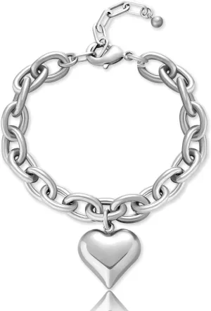 Pearl Bracelets For Women Gold Plated Chain Link Bracelets Bow Heart Charm Bracelets