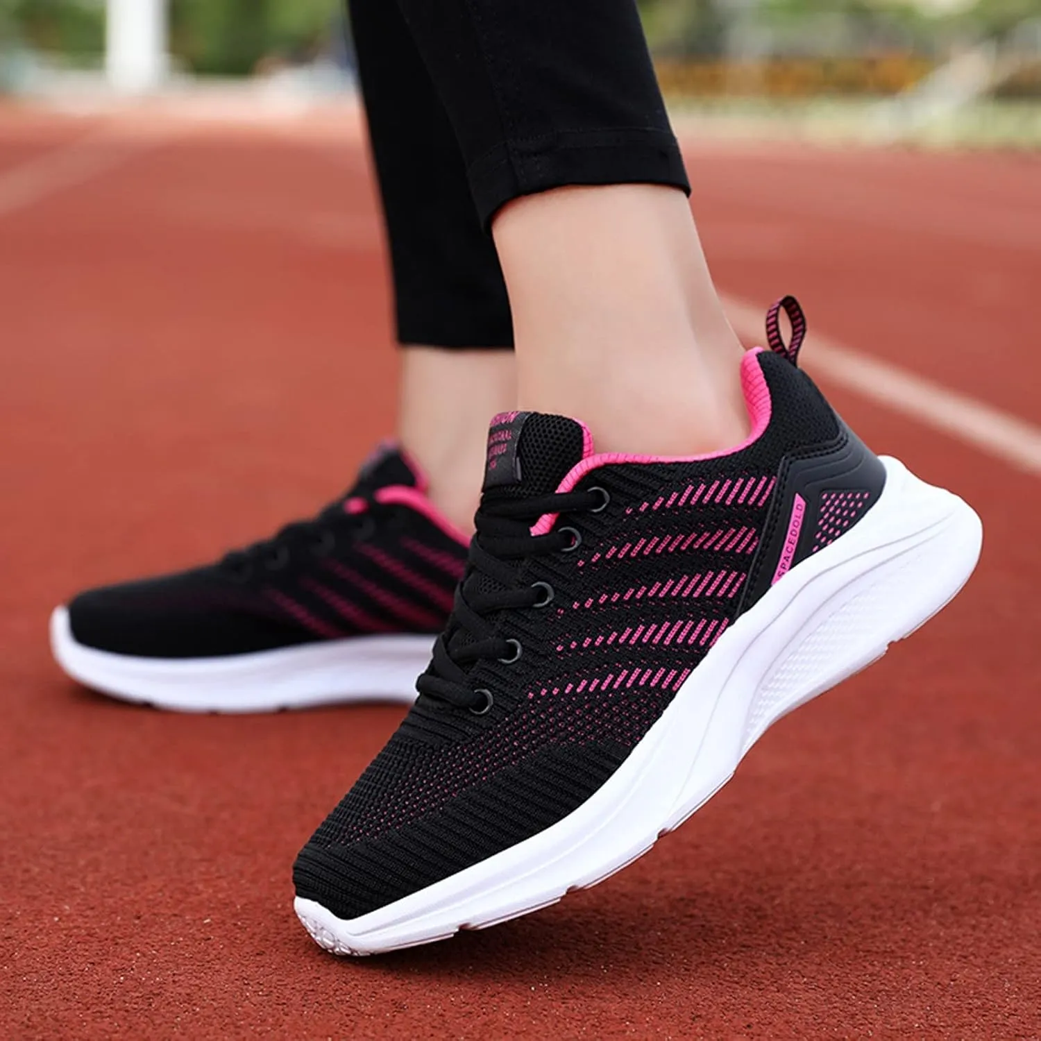 Plantar Fasciitis Shoes for Women Non Slip Comfortable Breathable Workout Gym Sports Shoes Comfort Nurse Shoe