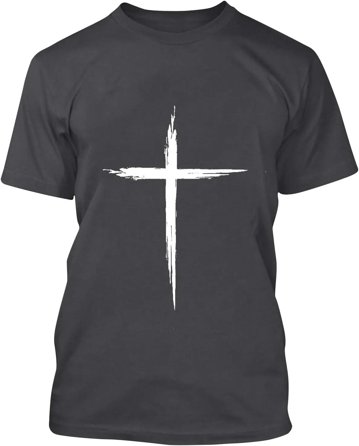 Religious Shirts for Men Christian Good Friday Shirt Funny 3D Graphic Faith Jesus Cross Print Short Sleeve Workout Tee Tops
