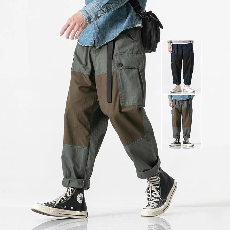 Retro Hip-hop Wide-leg Straight-leg Pants