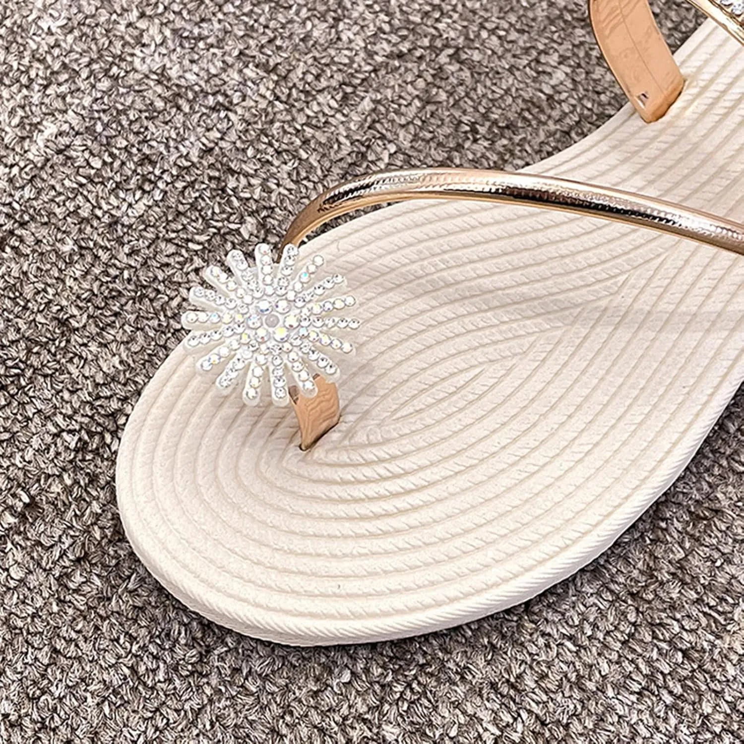 Sandals for Women Flat Sandals for Women Flat Dressy Women's Womens Walking with Arch Support Dressy Comfortable Casual