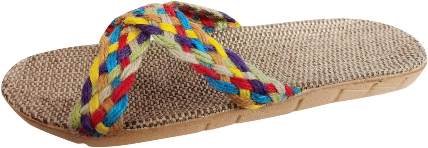 Sandals for Women Womens Flat Sandals Flat for Women Dressy Dressy Women's Comfortable Walking Casual Summer Comfortable