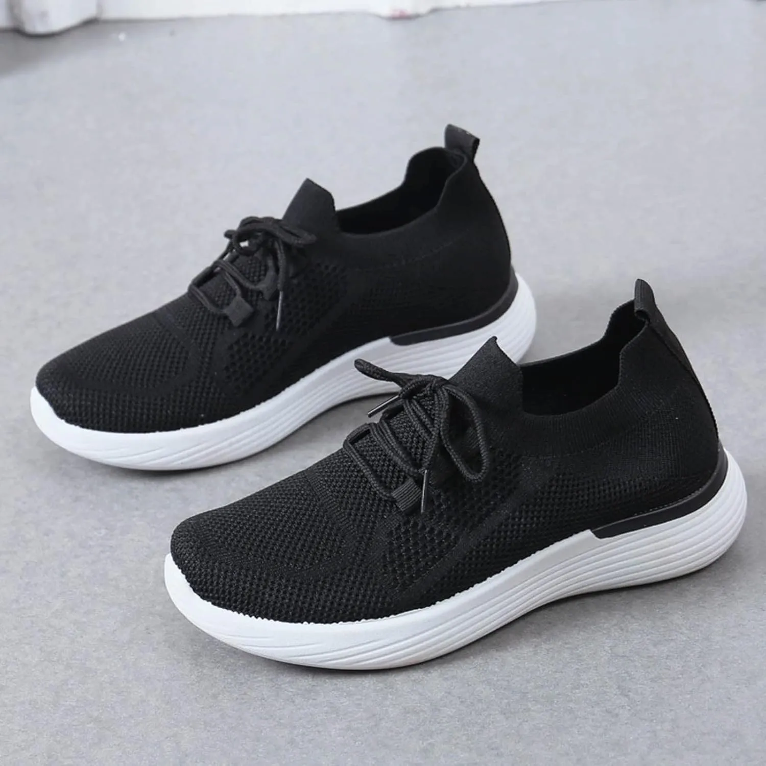 SBGMoSJ Womens Walking Sneakers Size 10 Wide Women Orthopedic Sneakers Walking Womens Casual Shoes Slip Ons Mule Women's Sneakers Wide Width Comfortable Walking Shoes Women Slip On