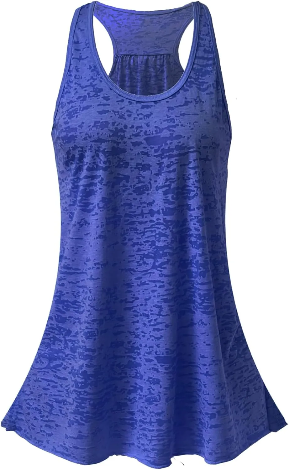SepiMeli Flowy Triblend Racerback Tank Top Regular and Plus Sizes for Women