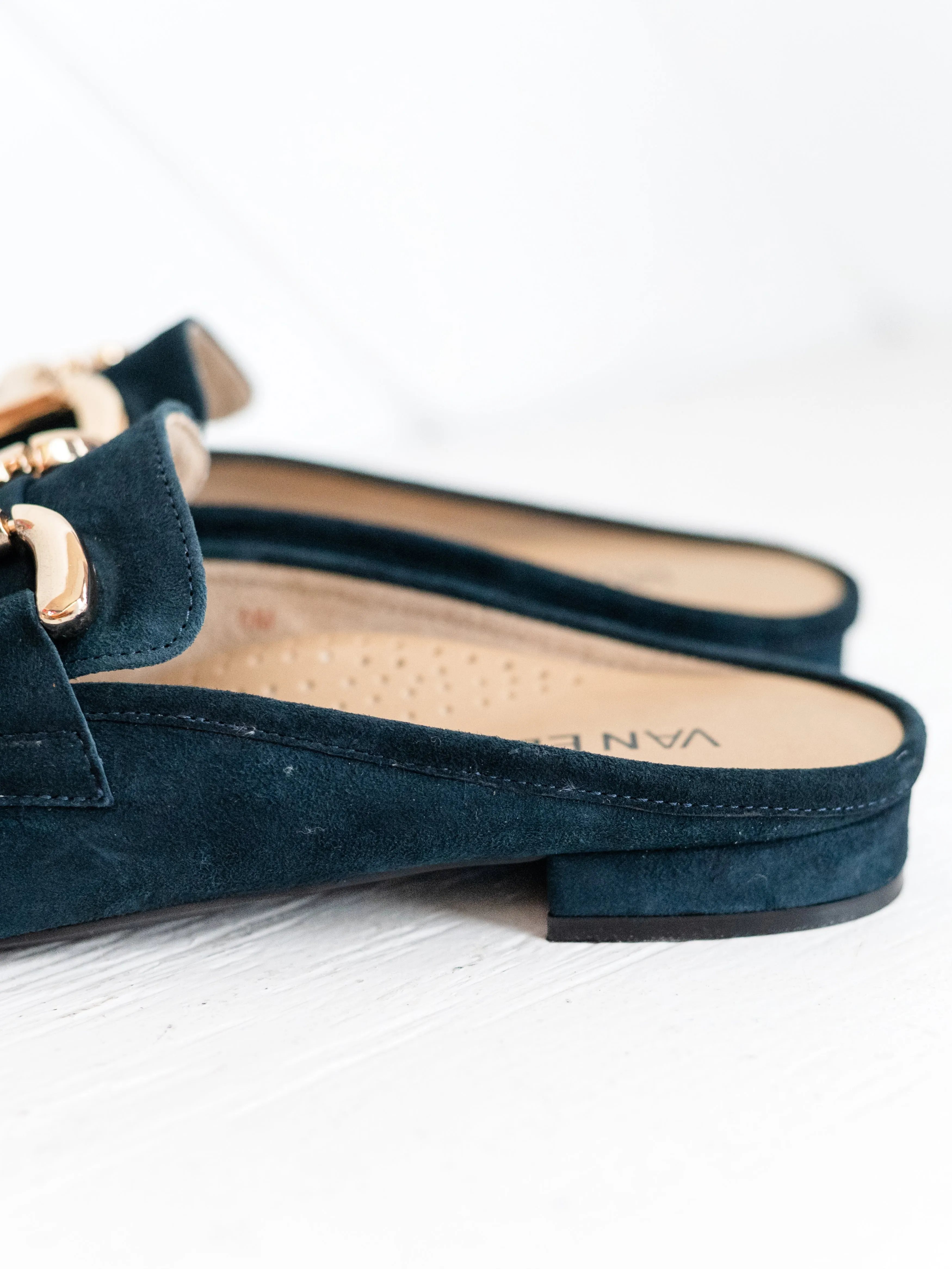 Shaine Navy Suede by Vaneli