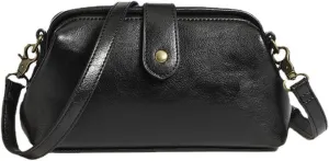 Shoulder Bags for Women PU Leather Satchel Crossbody Bag Magnetic Buckle Cute Purses and Handbags