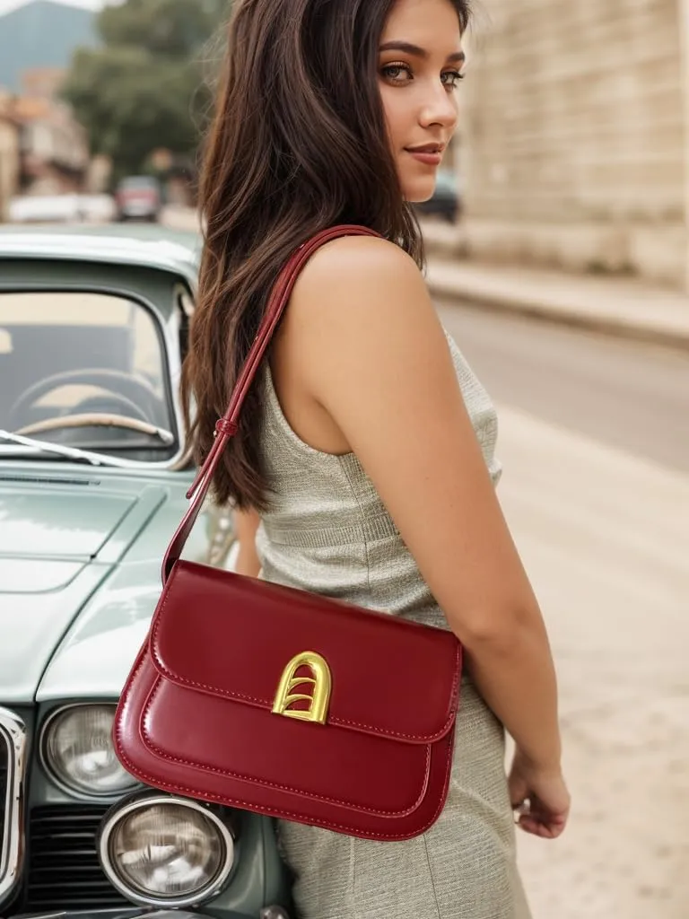 Shoulder Bags for Women Y2k Trendy Purse and Handbags Small Crossbody Bag Leather Hobo Handbag