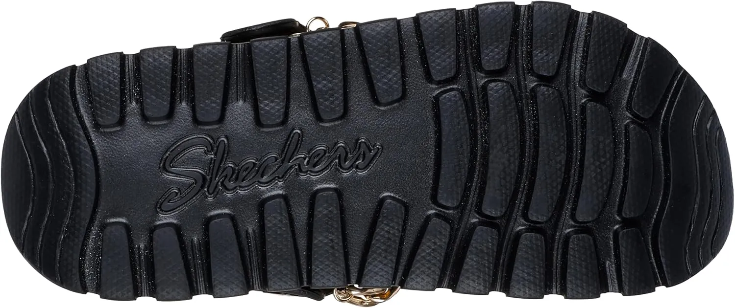 Skechers Women's Snoop Dogg: Arch Fit Footsteps-Rolling N Gold Clog