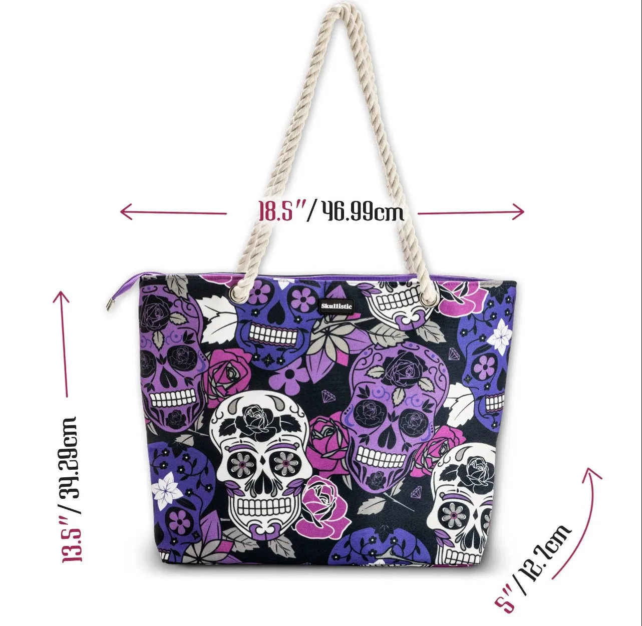Skullistic Tote