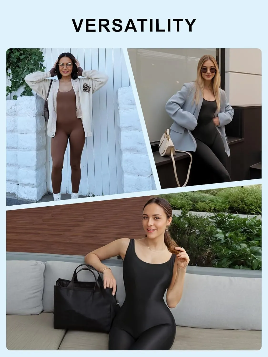 speerise Women Slimming Sleeveless Bodysuit Tank Leotard Jumpsuits Romper for Women, Girls for Gym, Yoga, Workout, Ballet