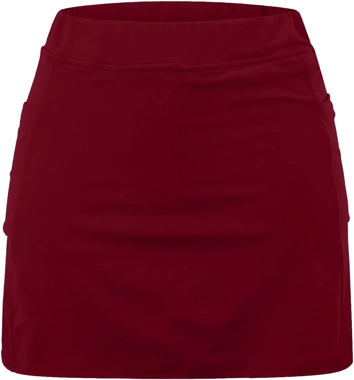 Summer Skirt Shorts for Women Plus Size Skort for Women Ladies Culottes Athletic Skirts with Pockets Tummy Control