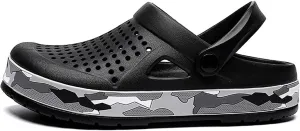 Sunporx Men's and Women's Garden Clogs Shoes with Arch Support Unisex Summer Comfort Slip-on Sandals Outdoor Beach Quick Drying Slippers