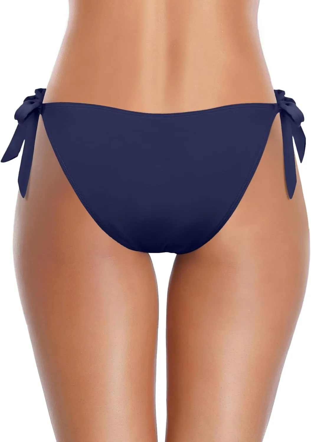 Tempt Me Women Side Tie Bikini Bottoms - String Swim Bottoms Low Rise Bathing Suit Bottoms Cheeky Coverage Swimwear 2025