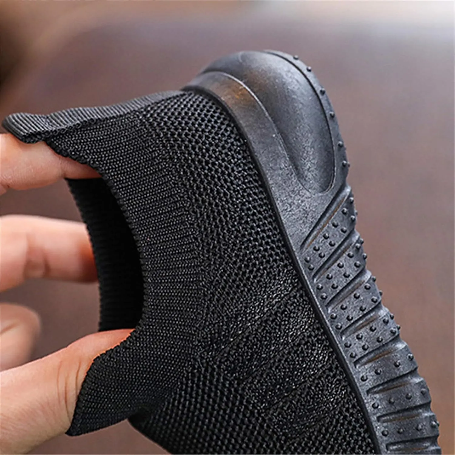 Toddler Barefoot Shoes Mesh Slip on Walking Shoes Non Slip Soft Sole Running Sneakers Kids Casual Comfortable Tennis Sneakers