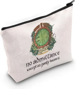 TSOTMO Movie Merchandise Zipper Cosmetic Bag Rings Movie Book Gift For Rings Fans (admittance)