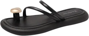 Valgus Bunion Foot Corrector, Womens Bunions Orthopedic Sandal, Summer Flat Sole Beach Travel Daily Flip Flops